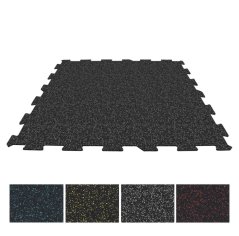 Sportovní podlaha SPORTEC puzzle 2.0, 6 mm, 15% EPDM