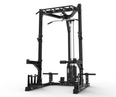 IRONLIFE; Squat Rack s kladkou + Multipress