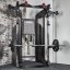 Multifunkčný posilňovací stroj ATX LINE Dual Pulley FTO-600, 2 x 90 kg tehlové závažia