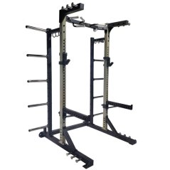 IRONLIFE Half Rack s hrazdou