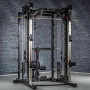 Smith Cable Rack 760 ATX with upper and lower pulley and disc spikes