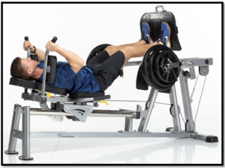 TUFF STUFF Horizontal Plate Load Leg Press/Hack Squat