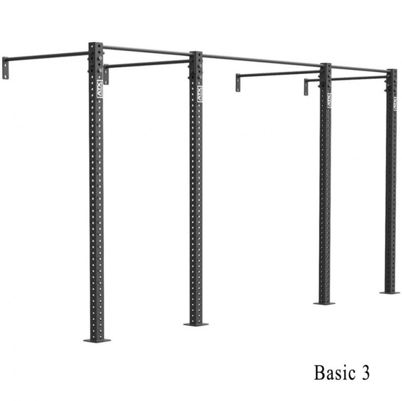 Monkey Rack s instalací do zdi BASIC ATX - Varianta: Monkey Rack s instalací do zdi ATX BASIC1, 1 sektor, výška 246cm
