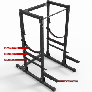 Power rack system ATX PRX-750-CFG with shackle tray M, height 225 cm