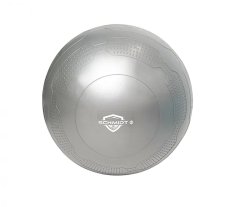 Gymnastická lopta IRONLIFE 65 cm, STRIEBORNÁ