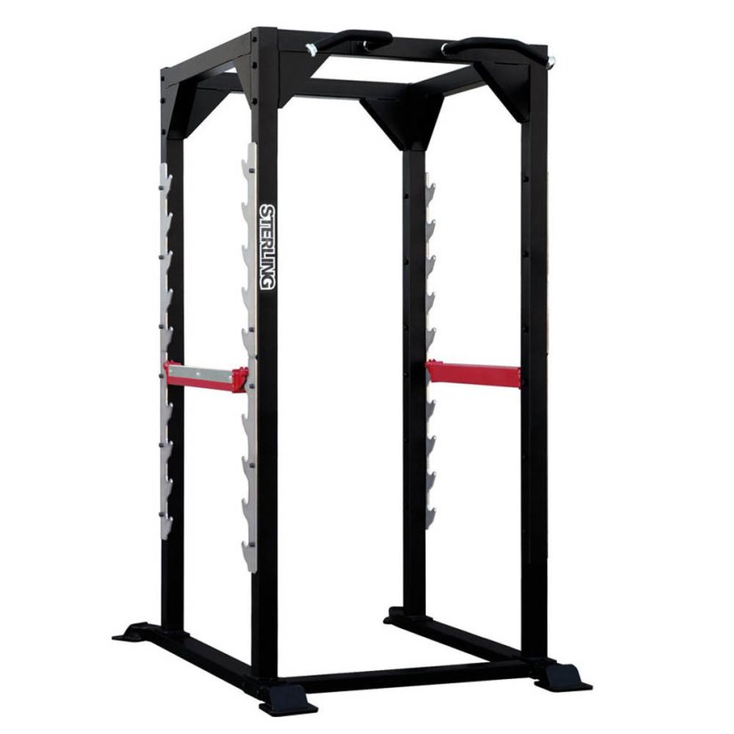 IMPULSE SL7009 POWER CAGE posilovací klec na dřepy, hrazda na přítahy
