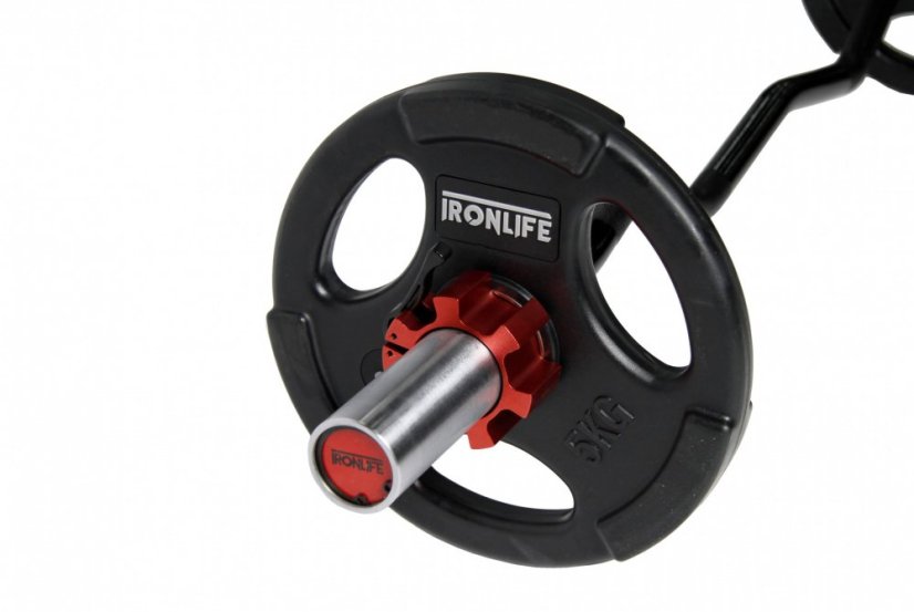IRONLIFE OB47 EZ Curl Bar/Black