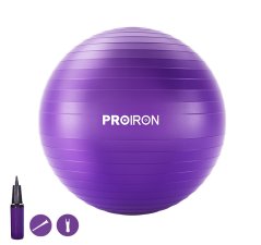 Gymnastická lopta PROIRON - 65 cm, Fialová