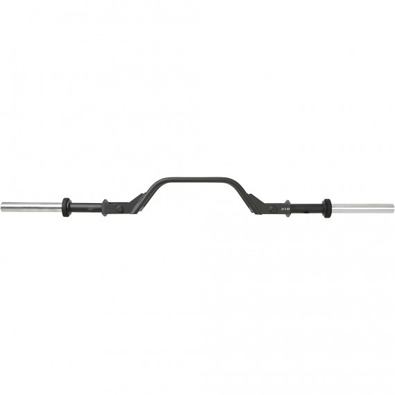 Olympijská tyč ATX LINE Camber Bar s paralelnými úchopmi, 2000/50 mm, 28 mm úchop