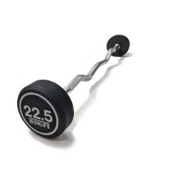 IRONLIFE Coated Barbell Curl Bar, 22,5 kg