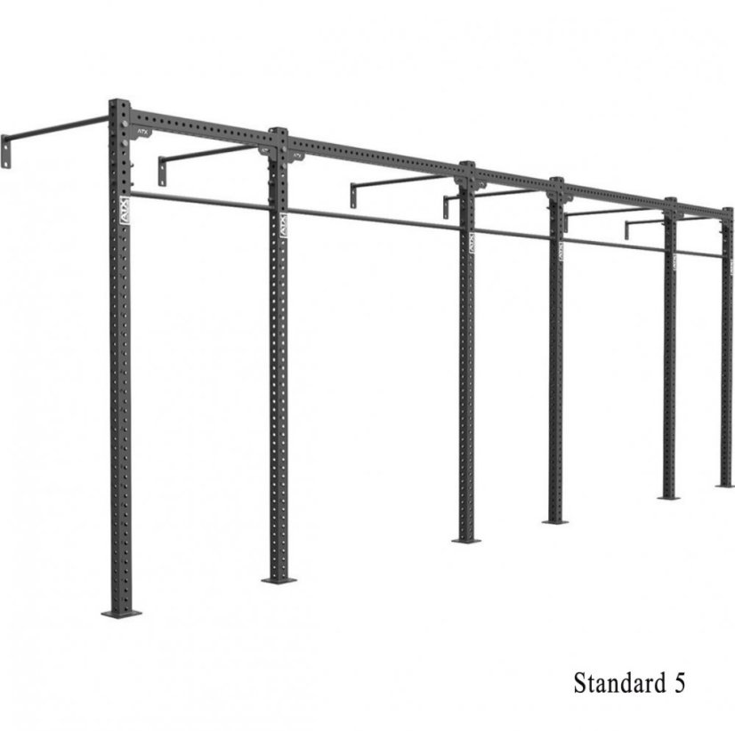 Monkey Rack s instalací do zdi STANDARD ATX - Varianta: Monkey Rack s instalací do zdi ATX STANDARD1, 1 sektor, výška 271cm