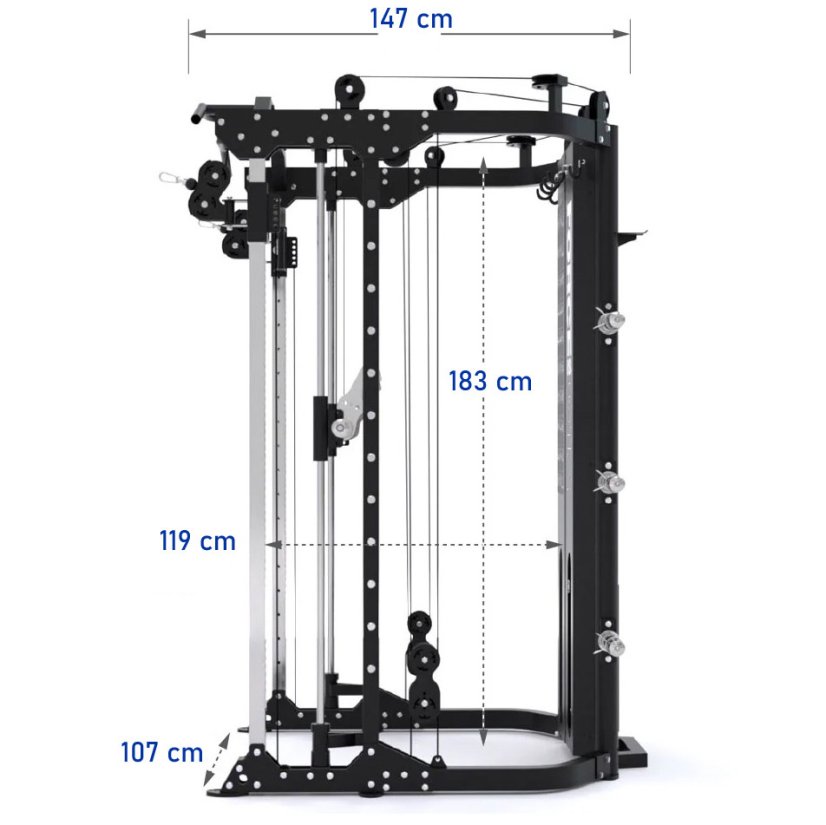Posilovací stroj FORCE USA G12 All-In-One Trainer, NEW