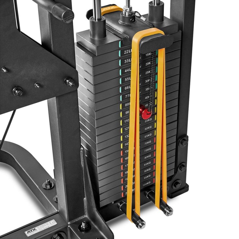 Multifunkčný posilňovací stroj ATX TRIPLEX TripleX Gym, tehlové závažia