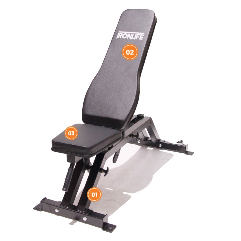 Posilovací lavice IRONLIFE Utility Bench SST11
