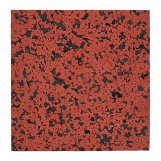 Sportovní podlaha GELMAT puzzle MAT, 15 mm, 80 % EPDM, červená