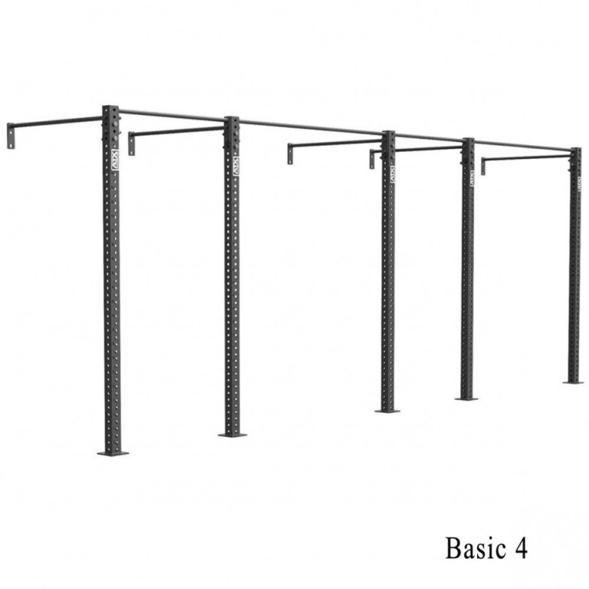Monkey Rack s instalací do zdi BASIC ATX - Varianta: Monkey Rack s instalací do zdi ATX BASIC1, 1 sektor, výška 246cm