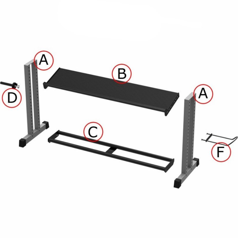 Modulárny stojan ATX LINE SYSTEM PRO - Varianta: D - držák na kotouče