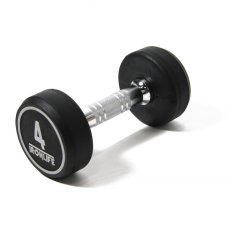 Jednoruční činka pogumovaná IRONLIFE 4 kg