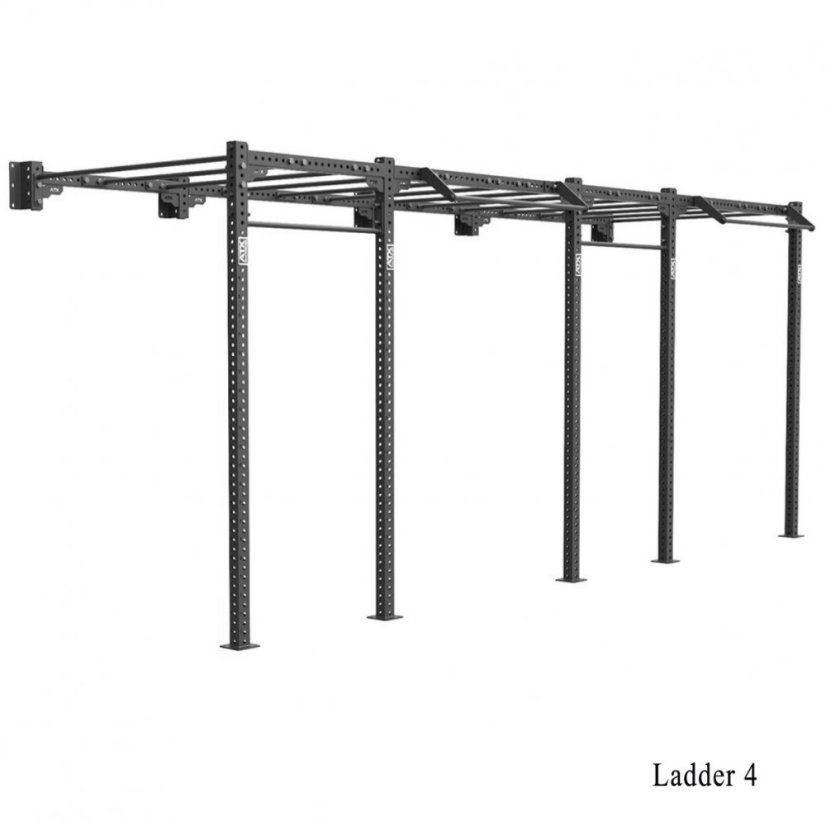 Monkey Rack s instalací do zdi LADDER ATX - Varianta: Monkey Rack s instalací do zdi ATX LADDER1, 1 sektor, výška 271cm