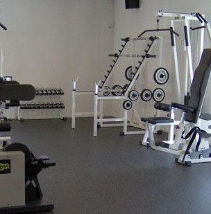 Podlaha SPORTEC COLOR 6 mm s 10% žíhaním - Varianta: SPORTEC; Color 10% EPDM, 6 mm, modrá