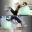 PROIRON Yoga Ball Embos - 65 cm, light green