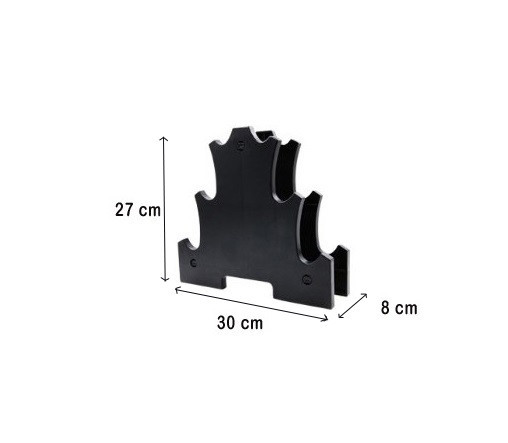 Sada jednoručných činiek PROIRON 2 - 5 kg + stojan