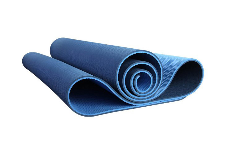 Podložka na jógu PROIRON TPE, 1830 x 660 x 6 mm, BLUE/LIGHT BLUE
