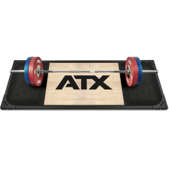 ATX LINE; Platforma Deadlift Granulat II, 250 x 88 cm - logo, Classic