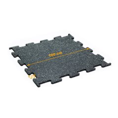 Sportovní podlaha EWMAT puzzle, tl. 15 mm, 10% EPDM