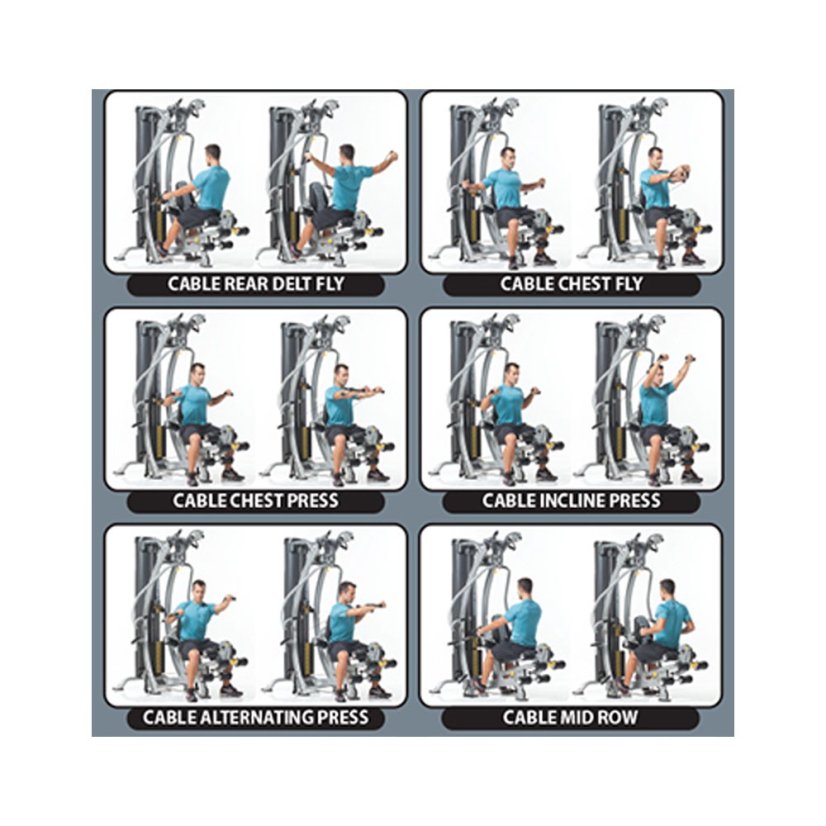 TUFF STUFF; Homegym SXT-550 vrátane SXT-LP