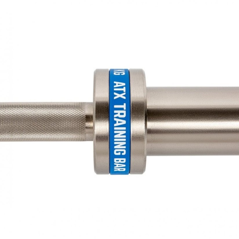 Olympijská tréningová tyč ATX 2200/50 mm, 20 kg - chróm