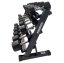 Sada pogumovaných činiek PROIRON 3 - 28 kg (10 párov + stojan Long)