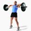 JORDAN Nárazníkový kotúč pogumovaný, 25 kg, otvor 50 mm