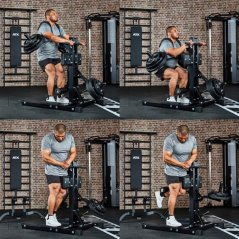 Zařízení na dřepy, hamstringy a lýtka 1 Zařízení na dřepy, hamstringy a lýtka 1