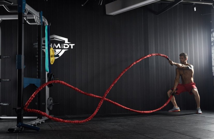 Posilovací klec Power Rack IRONLIFE, výška 226 cm