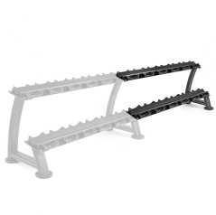 Nadstavec pre jednoručný stojan na činky ATX 144 cm, 6 párov, čierny
