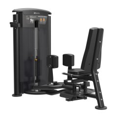 Posilovací stroj IMPULSE Adductor/Abductor - černý rám + černé čalounění