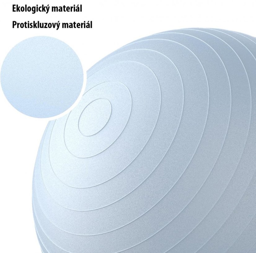 PROIRON Yoga Ball - 75 cm, LIGHT BLUE