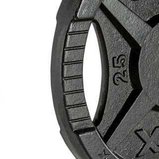 Litinový kotouč ATX LINE 2-Grip 2,5 kg, otvor 50 mm