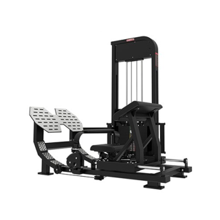 Posilovací stroj na hýždě IRONLIFE Hip Thrust Glute Machine 5067-1, zátěžový sloupec (100 kg)