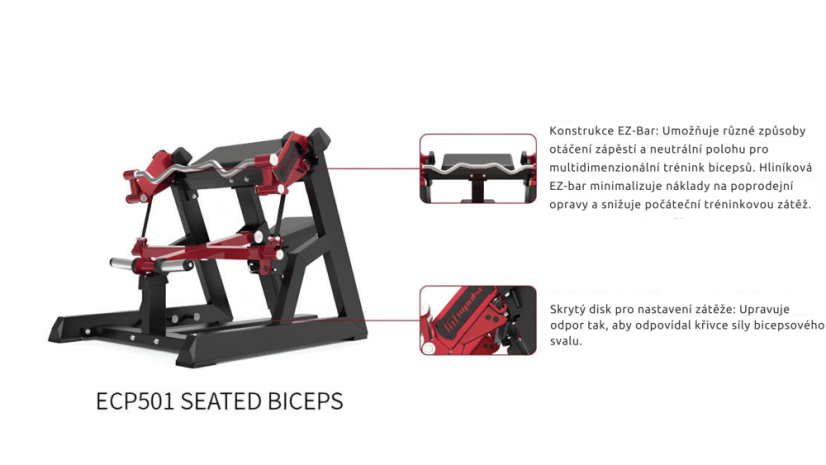 IMPULSE; ECP501 SEATED BICEP