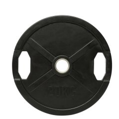 Pogumovaný kotúč čierny ATX LINE 20 kg