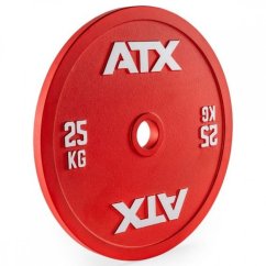 Kalibrovaný oceľový kotúč ATX RL 25 kg s reliéfnym povrchom