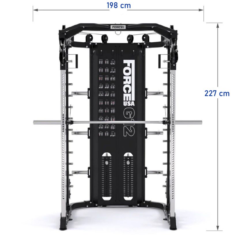 Posilňovací stroj FORCE USA G12 All-In-One Trainer, NEW