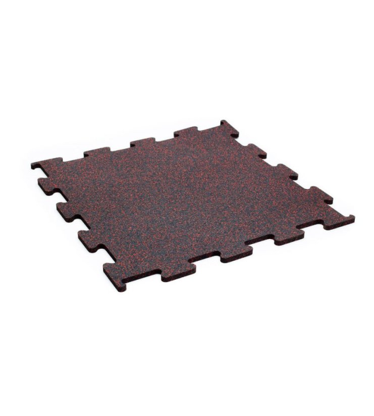 Sportovní podlaha EWMAT puzzle MAT, 10 mm, 10% EPDM - Varianta: Sportovní podlaha EWMAT puzzle, tl. 10 mm, 10% EPDM, Zelená, RAL 6017