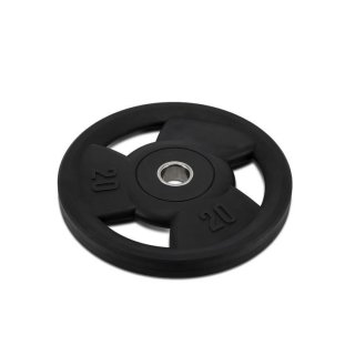 kotouče pogumovaný RUBBER černý 25 kg