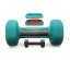 Jednoruční činky PROIRON Neoprene Dumbell 2 x 5 kg - GRAY