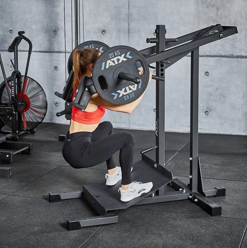ATX LINE Lever Arm Squat and Calf Strengthening Machine