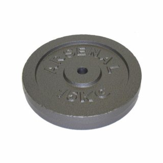 ARSENAL cast iron disc 15 kg, hole 25 mm