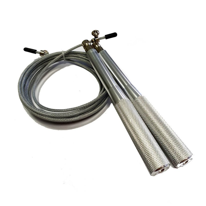 Švihadlo IRONLIFE Speed rope 300 cm GREY